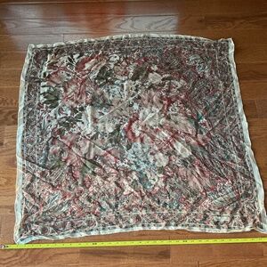 Vintage Ralph Lauren Silk Scarf  33”